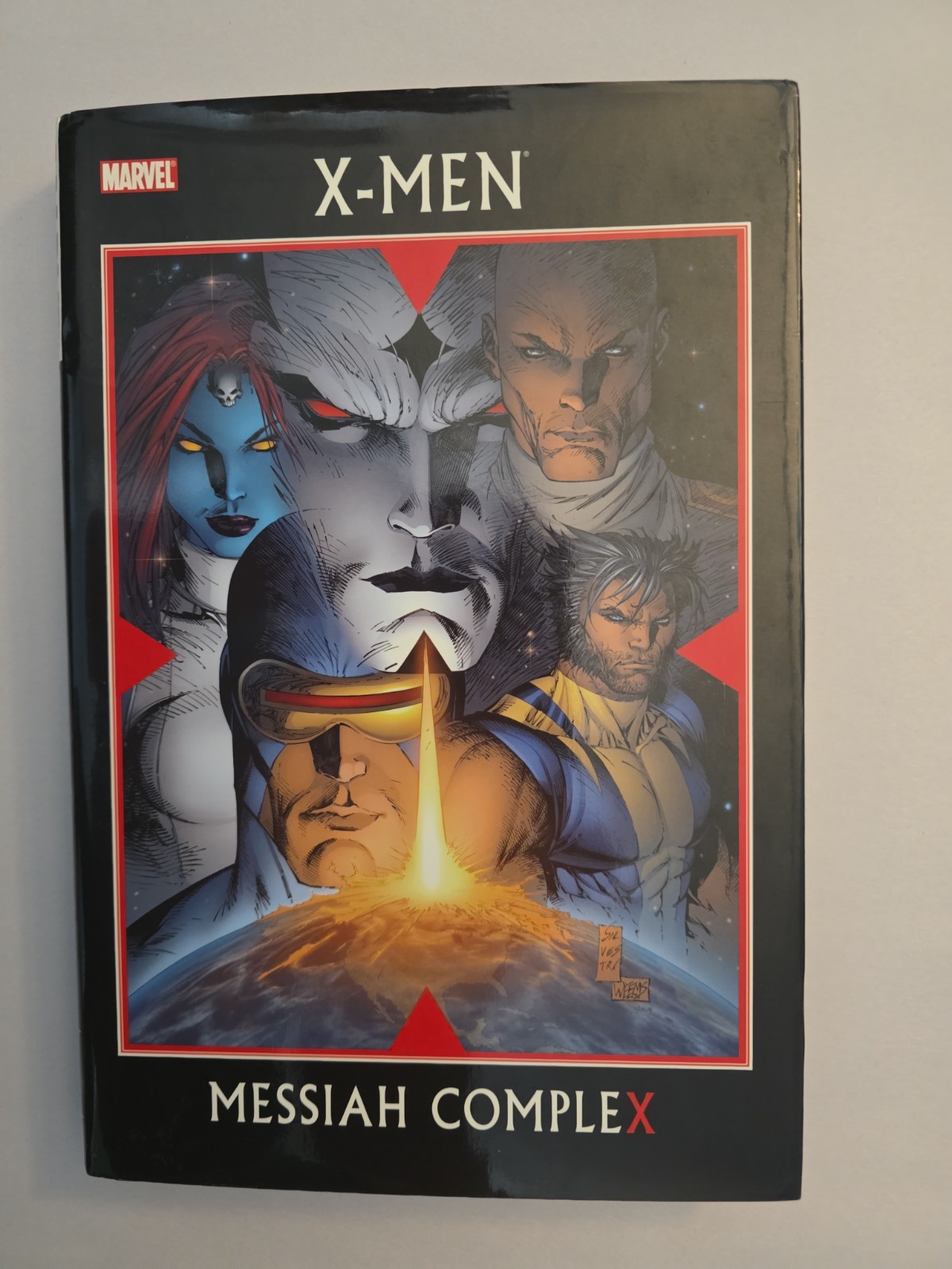 X-Men Messiah Complex Oversized Hardcover OHC 2008 Marvel Out Of Print X-Men Messiah Complex Oversized Hardcover OHC 2008 Marvel Out Of Print