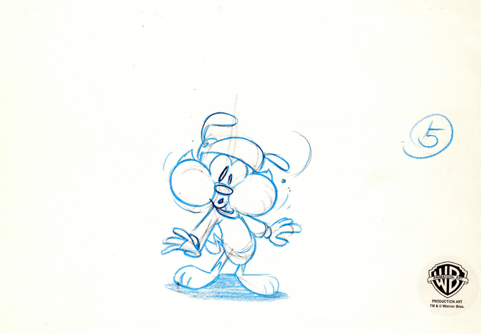 Animaniacs-Wakko-Original Production Drawing