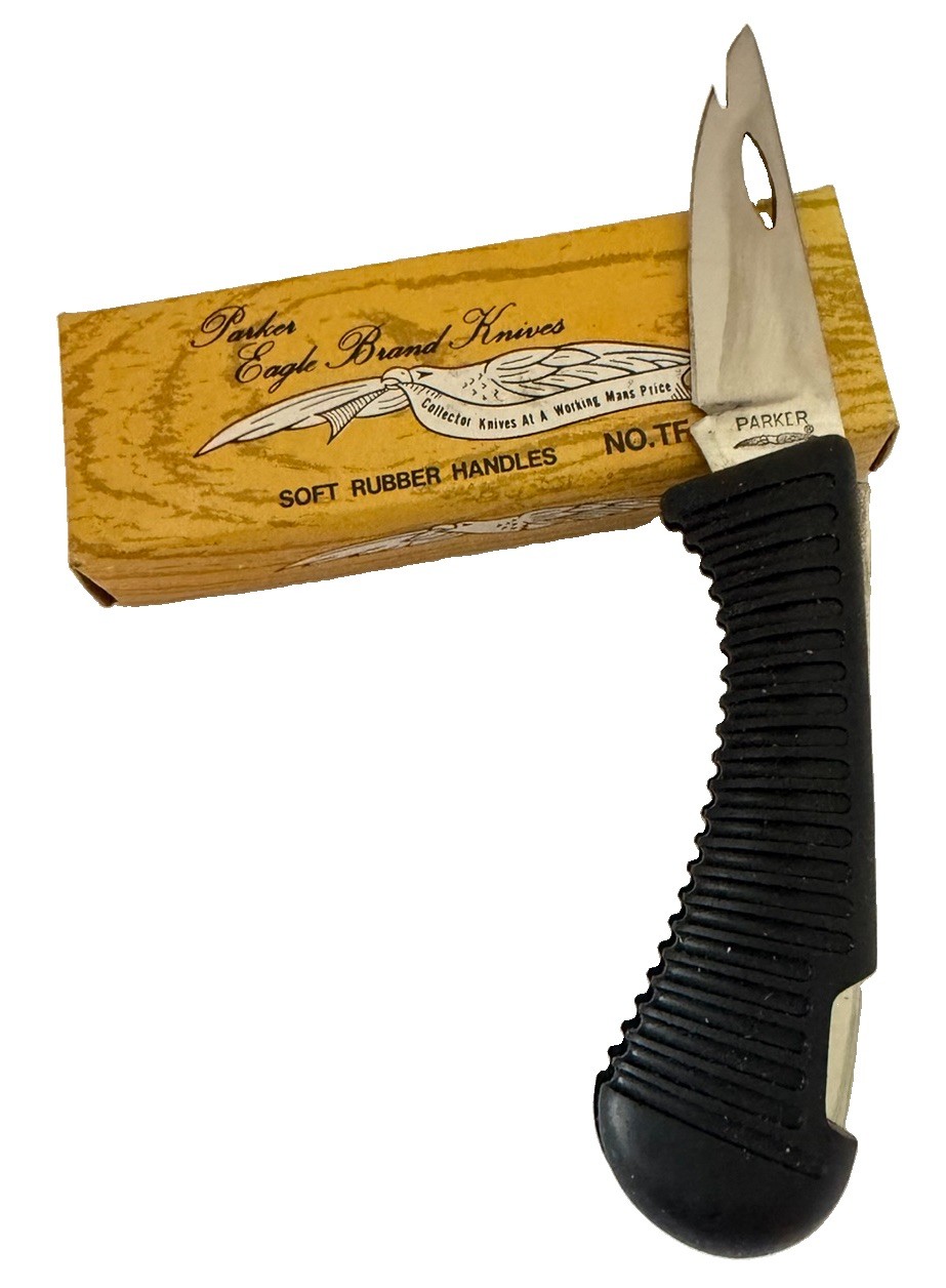 Parker Eagle Brand TF-2039/S Fixed Blade Knife Japan NOS Original Box