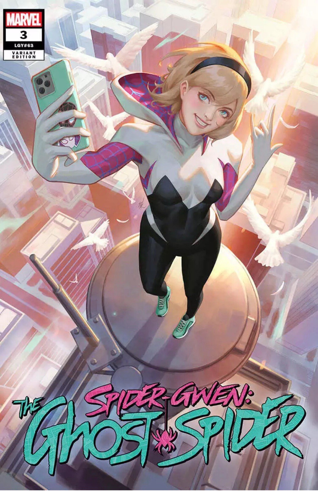 SPIDER-GWEN GHOST-SPIDER #3 EJIKURE EXCLUSIVE VARIANT 2024 MARVEL COMICS NM SPIDER-GWEN GHOST-SPIDER #3 EJIKURE EXCLUSIVE VARIANT 2024 MARVEL COMICS NM