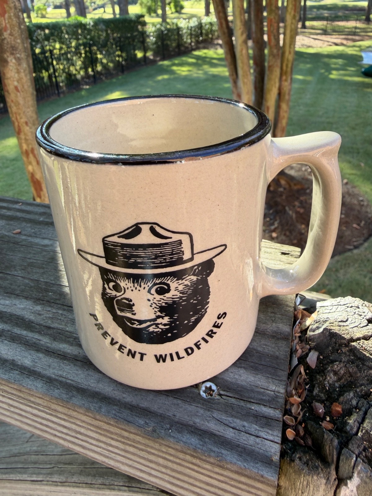 VERY RARE FILSON x Red Wing Smokey Bear Mug 75th anniversary, Limited Edition