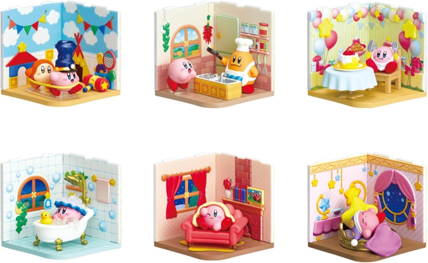 *NEW* Kirby: Wonder Room Trading Figures (Set of 6) by Re-Ment *NEW* Kirby: Wonder Room Trading Figures (Set of 6) by Re-Ment