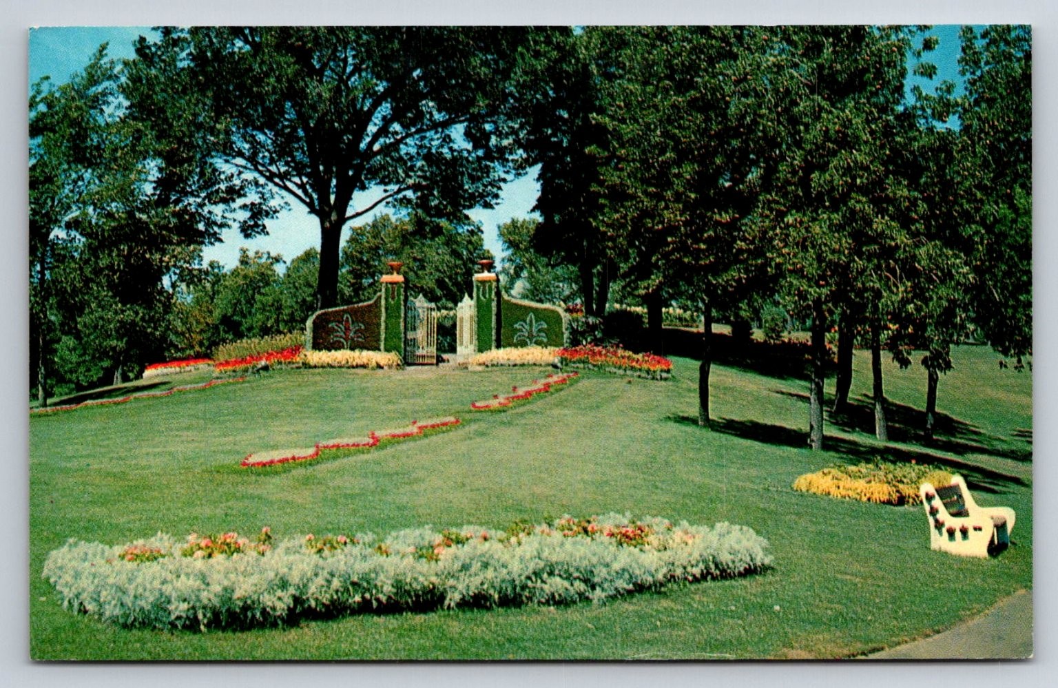 Vintage Postcard Como Park \