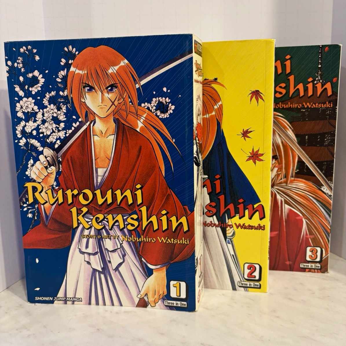 Rurouni Kenshin VIZBIG Edition Vol 1-3 Omnibus Three-in-One English Issues 1-9