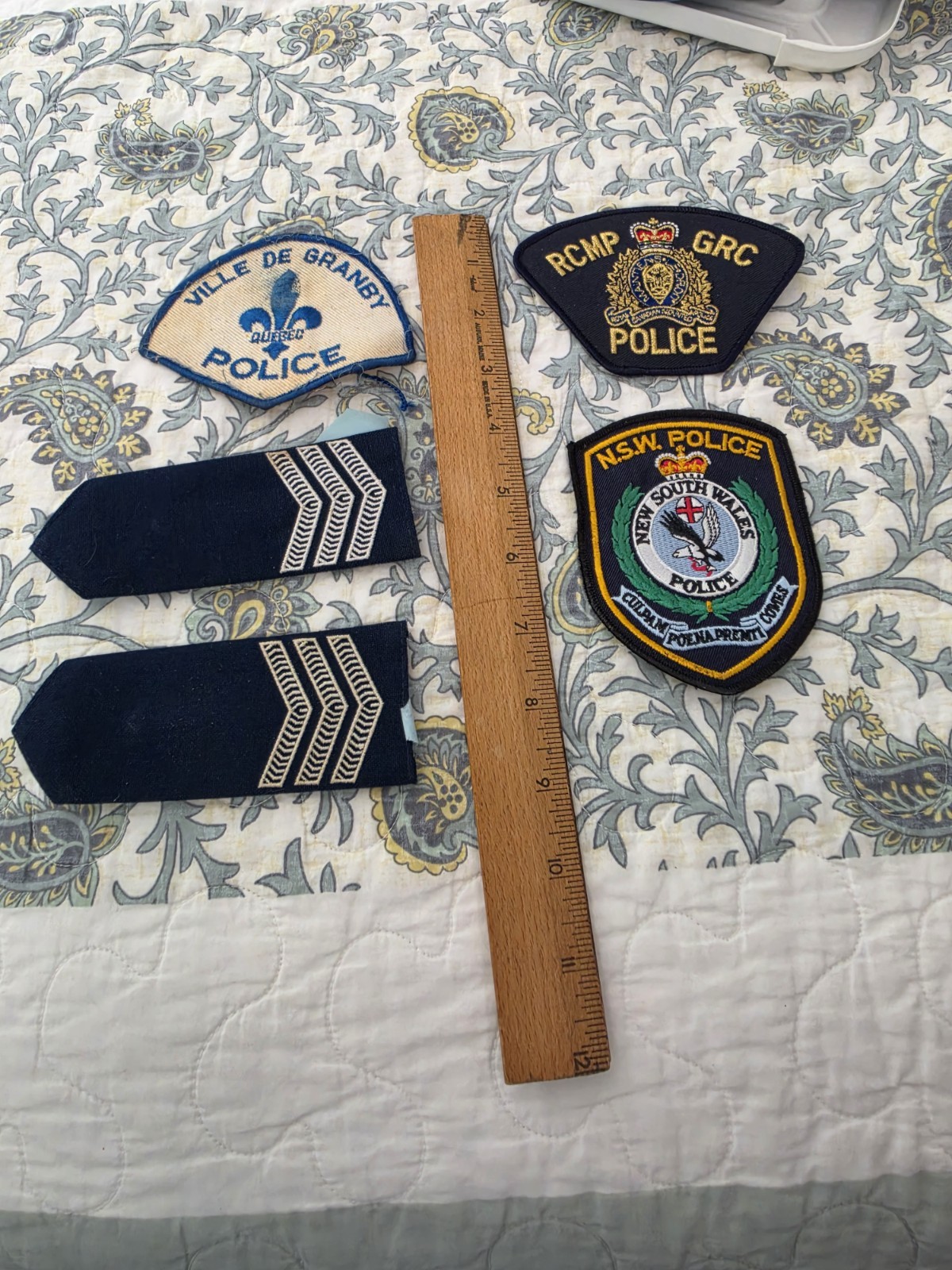 RCMP GRC Royal Canadian Mounted Police Patch - Canada and more patched