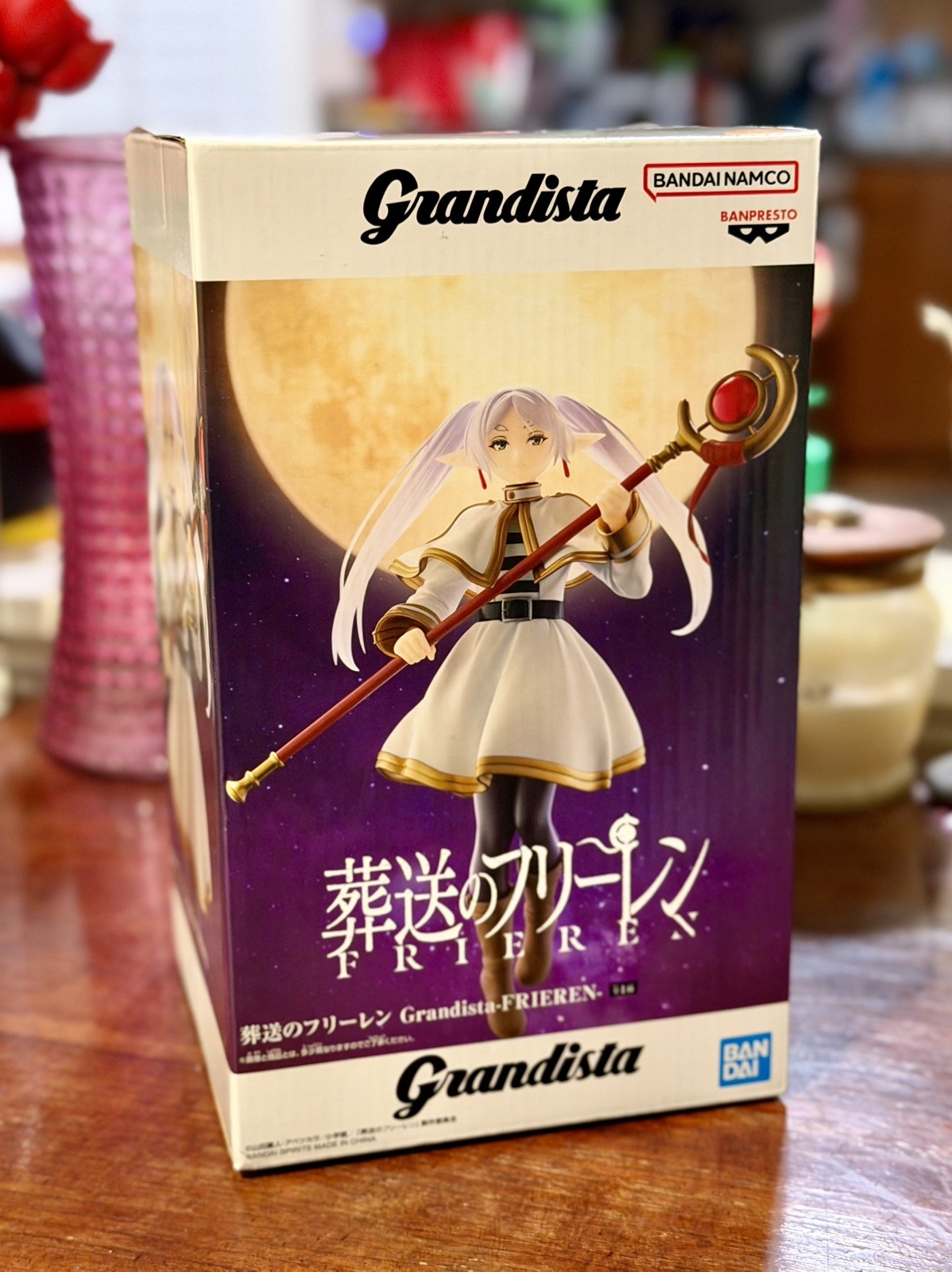 Grandista Frieren Figure Banpresto Bandai Namco New Sealed Anime Statue Grandista Frieren Figure Banpresto Bandai Namco New Sealed Anime Statue