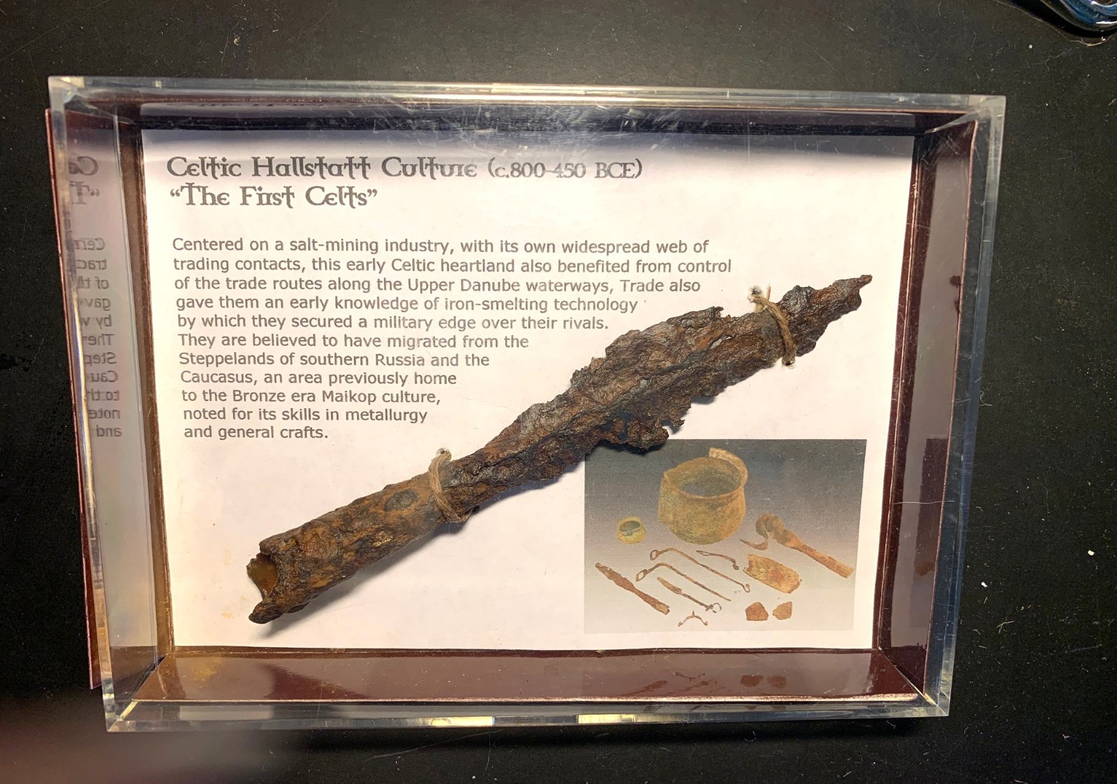 A Genuine Celtic Spear From Tumulus Culture dating 800BC-450BC A Genuine Celtic Spear From Tumulus Culture dating 800BC-450BC