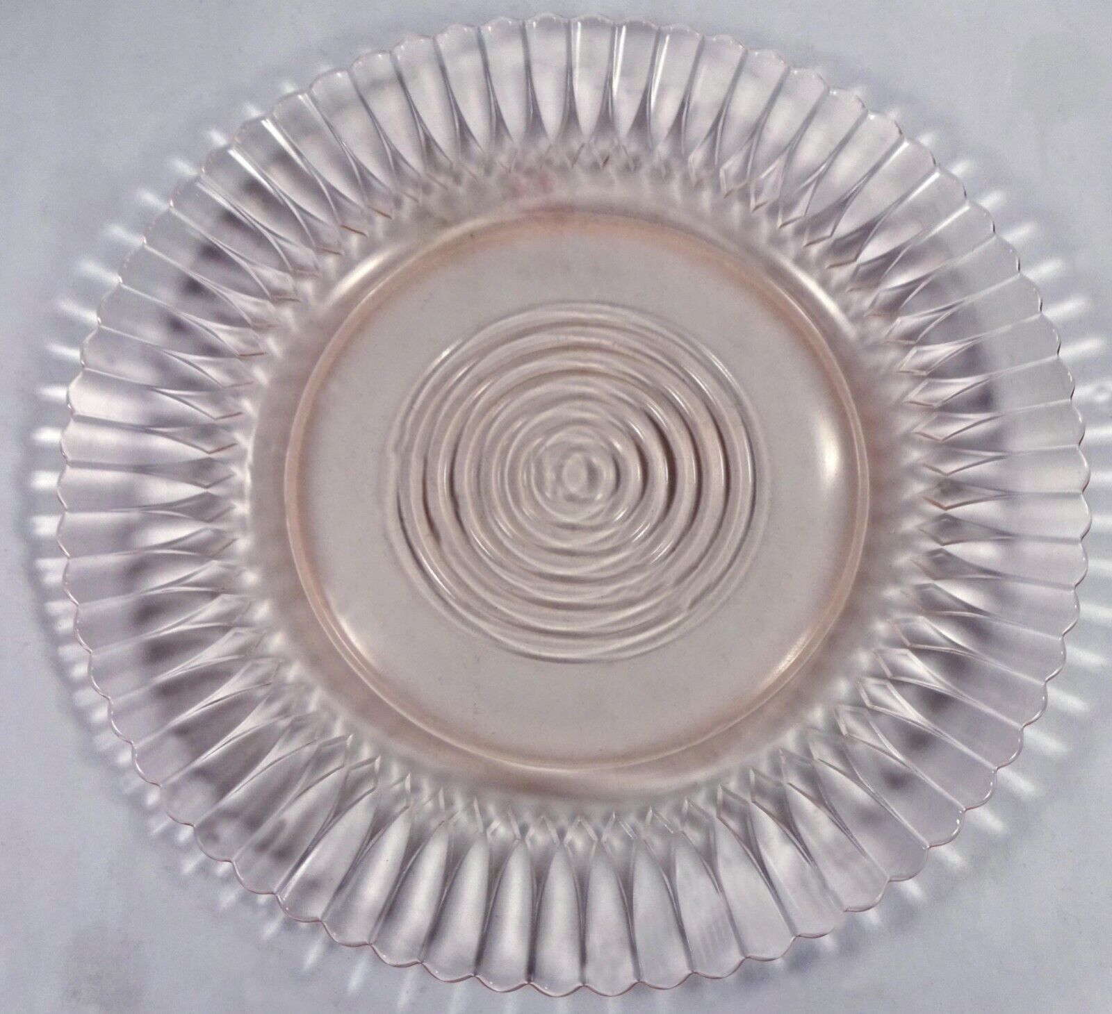 1940\'s MacBeth Evans Pink Depression Glass Petalware Pattern 8\