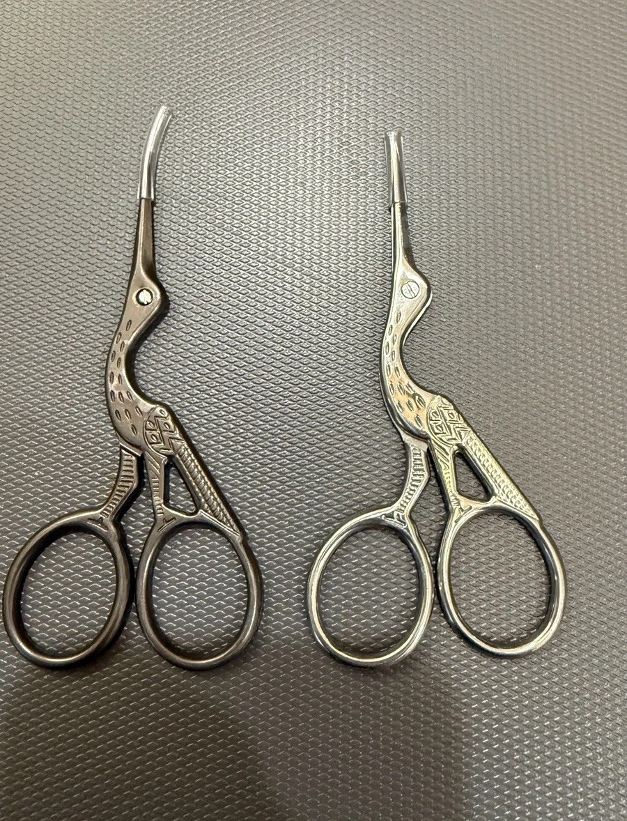 Vintage Stork Embroidery Scissors Vintage Stork Embroidery Scissors