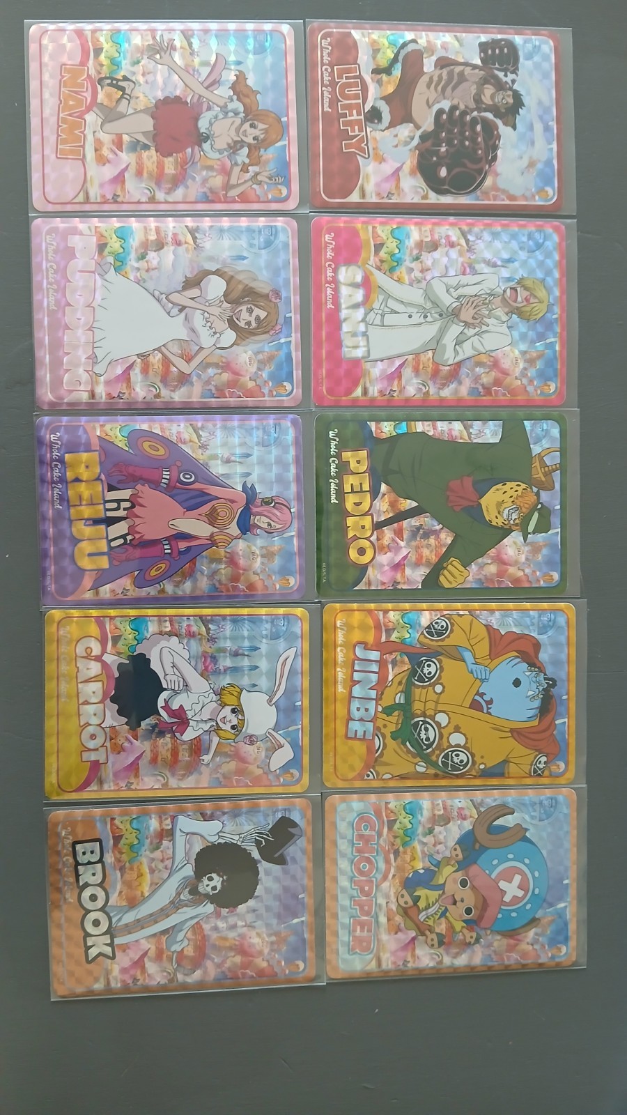 2026 One Piece (UCC) Sticker Subset - Complete 10 Sticker 