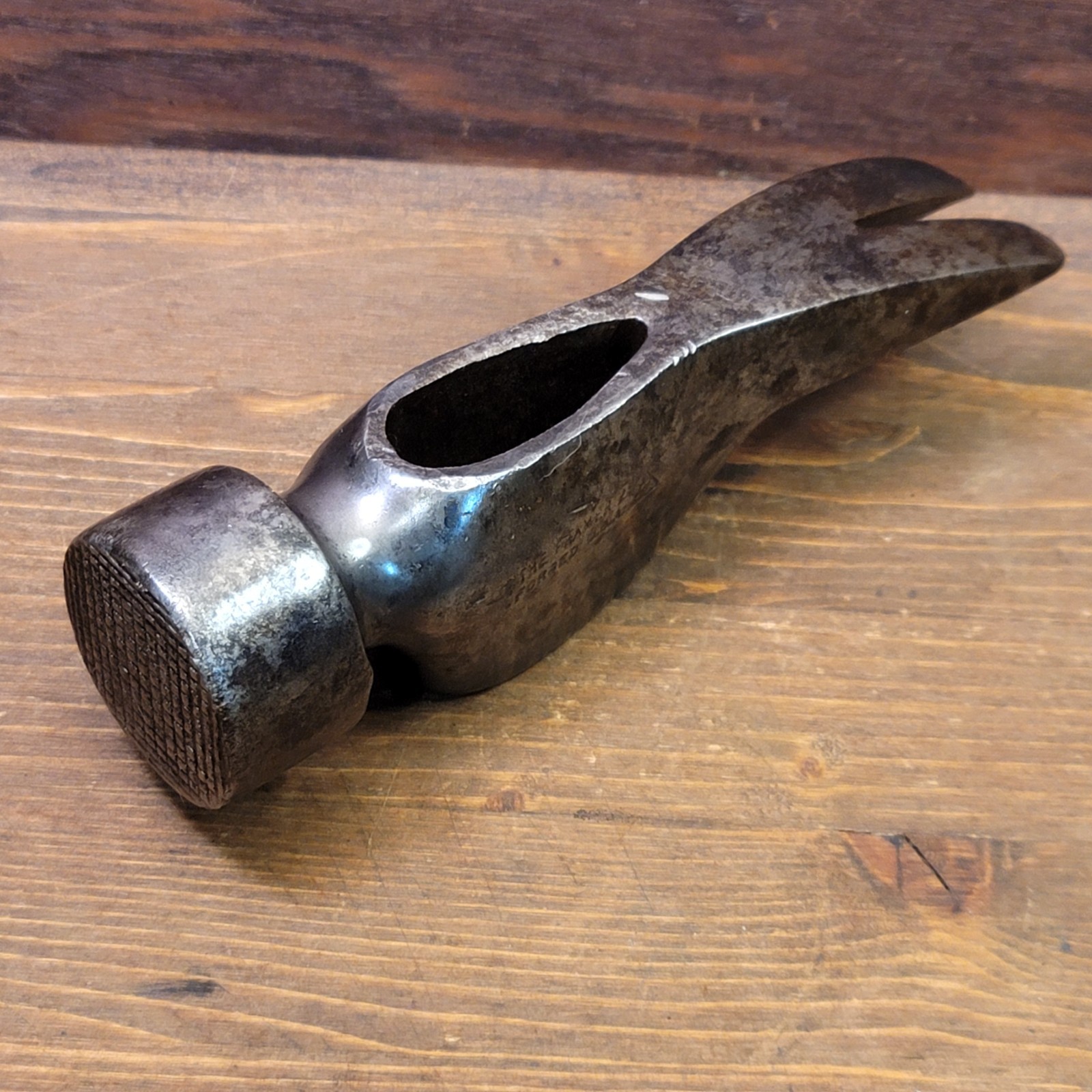 Vintage Hart Tool Co The Framer 25 Milled Face Framing Hammer Head USA Vintage Hart Tool Co The Framer 25 Milled Face Framing Hammer Head USA