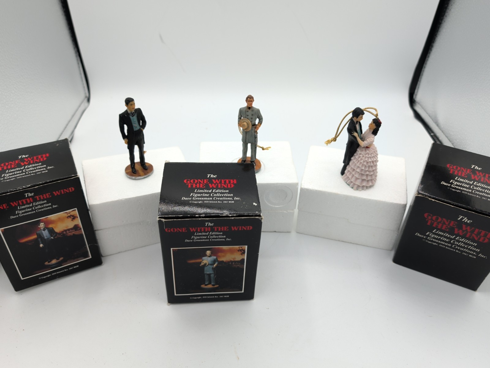 Gone With The Wind Ornament Lot Of 3