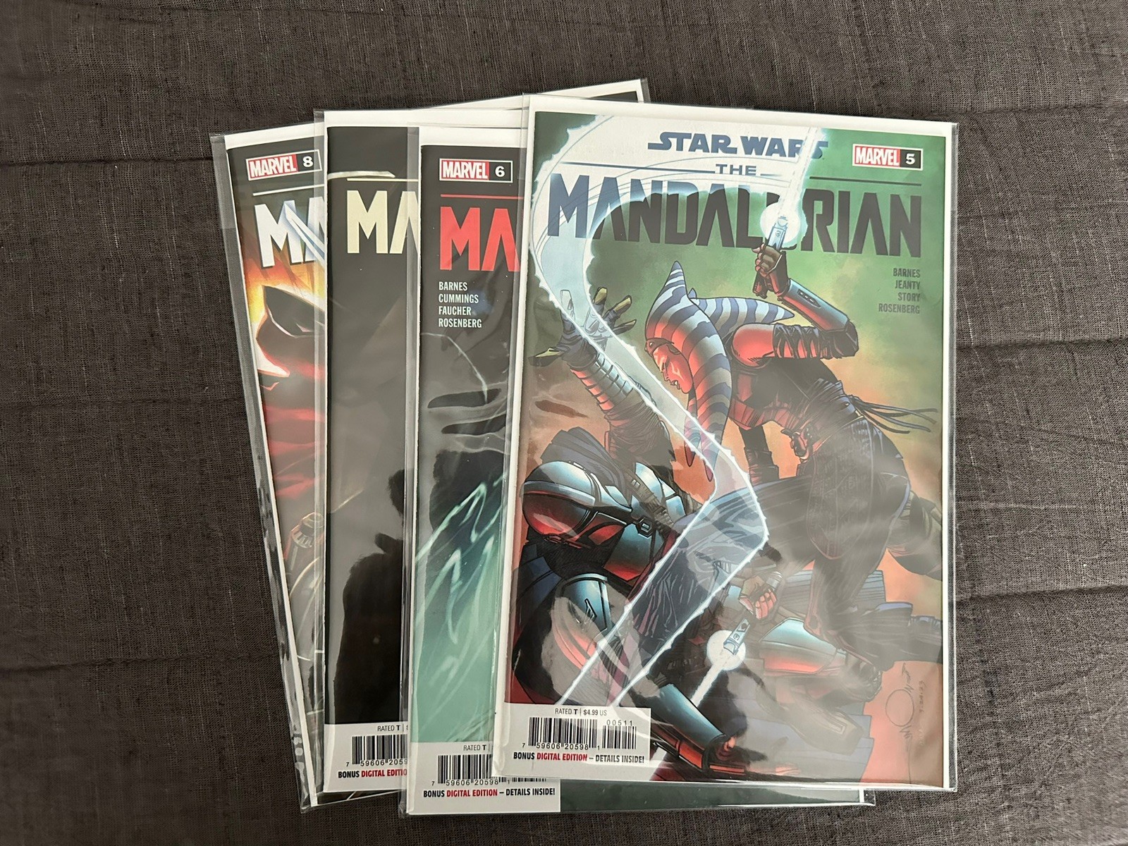STAR WARS THE MANDALORIAN #5-8 (MARVEL) SEASON TWO; PART TWO