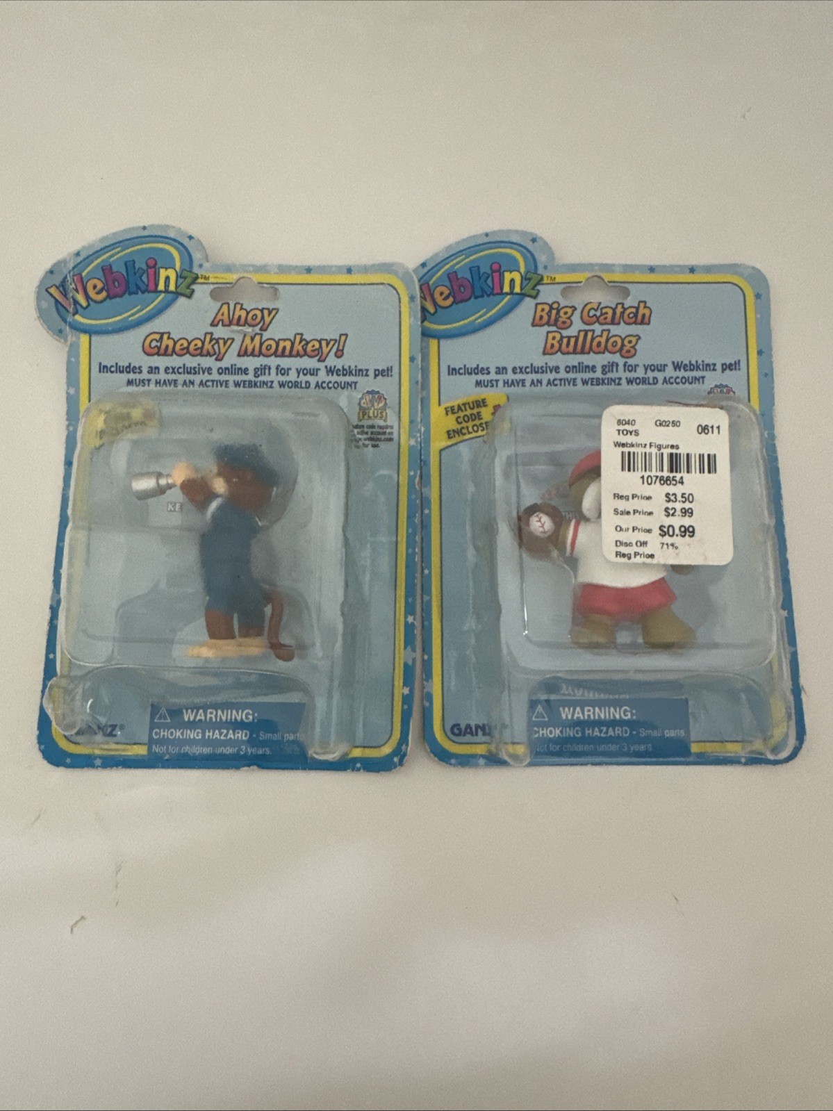 Webkinz Lot Of 2 Figurines w/Codes New In Box. See Description For Full List
