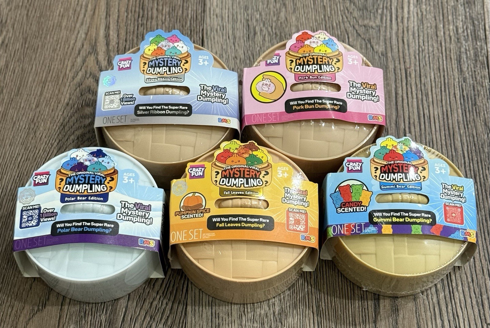 Five Below RMS Viral Squishy Mystery Dumpling Lot Of 5 - 100% Authentic Five Below RMS Viral Squishy Mystery Dumpling Lot Of 5 - 100% Authentic