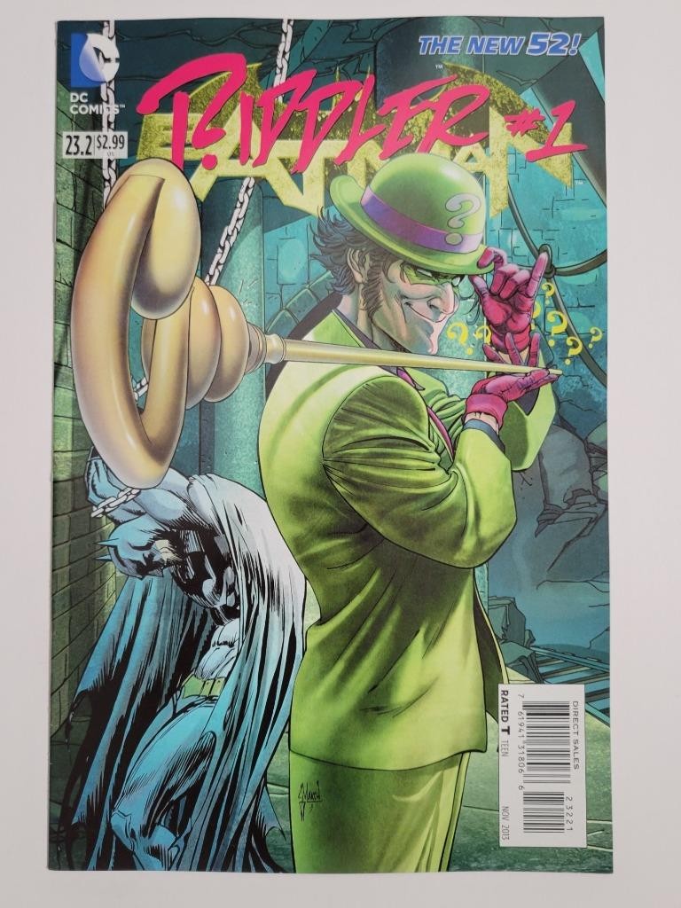 Batman #23.2 DC New 52 2013 NM 9.4 Riddler cover & appearance Zero Year