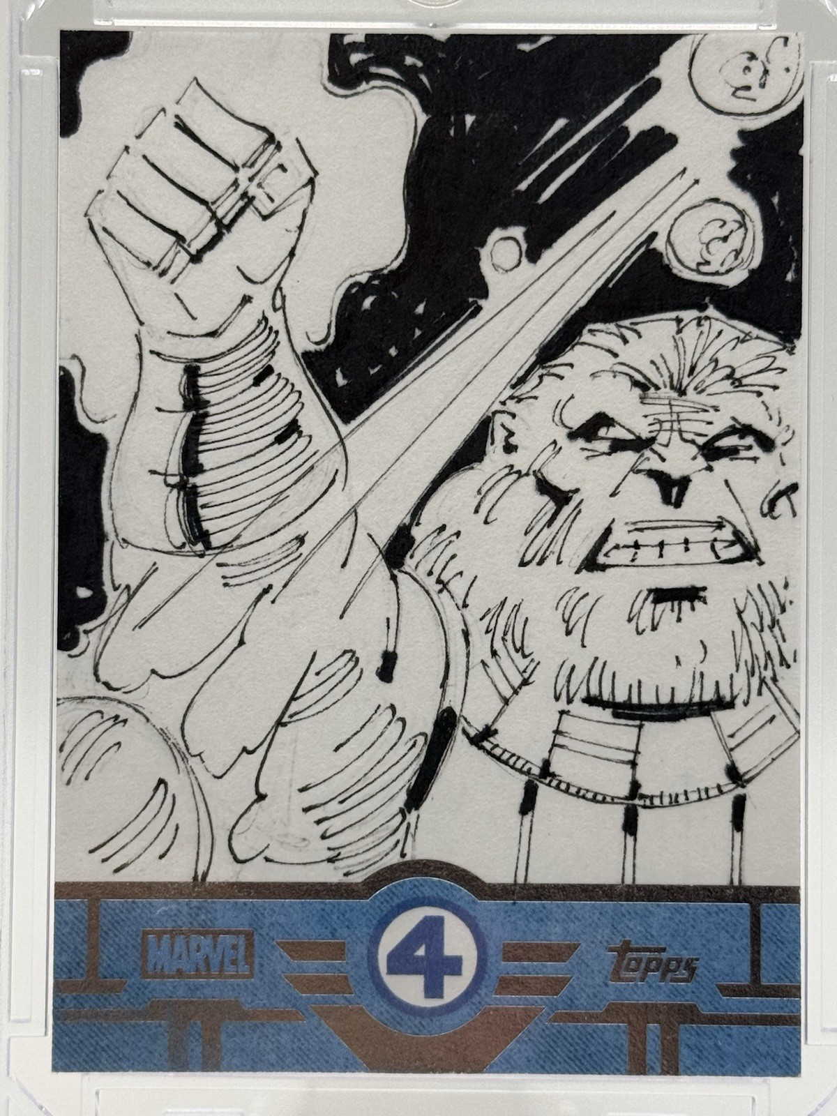 2026 Topps Finest Fantastic Four 65th Anniversary Blastaar Auto 1/1