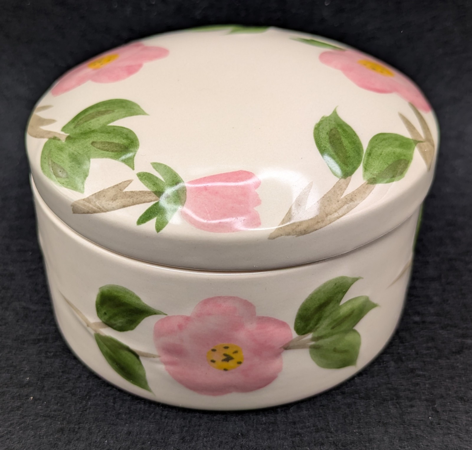 Franciscan Desert Rose 50th Anniversary Trinket Box Made in England