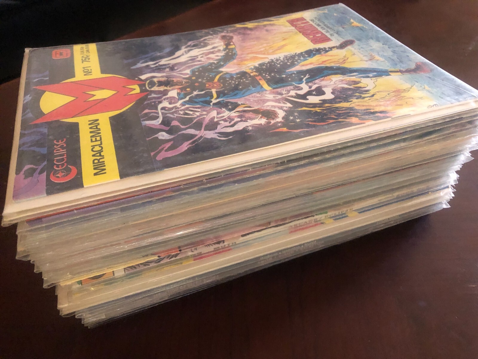 41x VINTAGE 80s ECLIPSE LOT MIRACLEMAN #1 BLACK TERROR 1-3 SET MASKED MAN SET