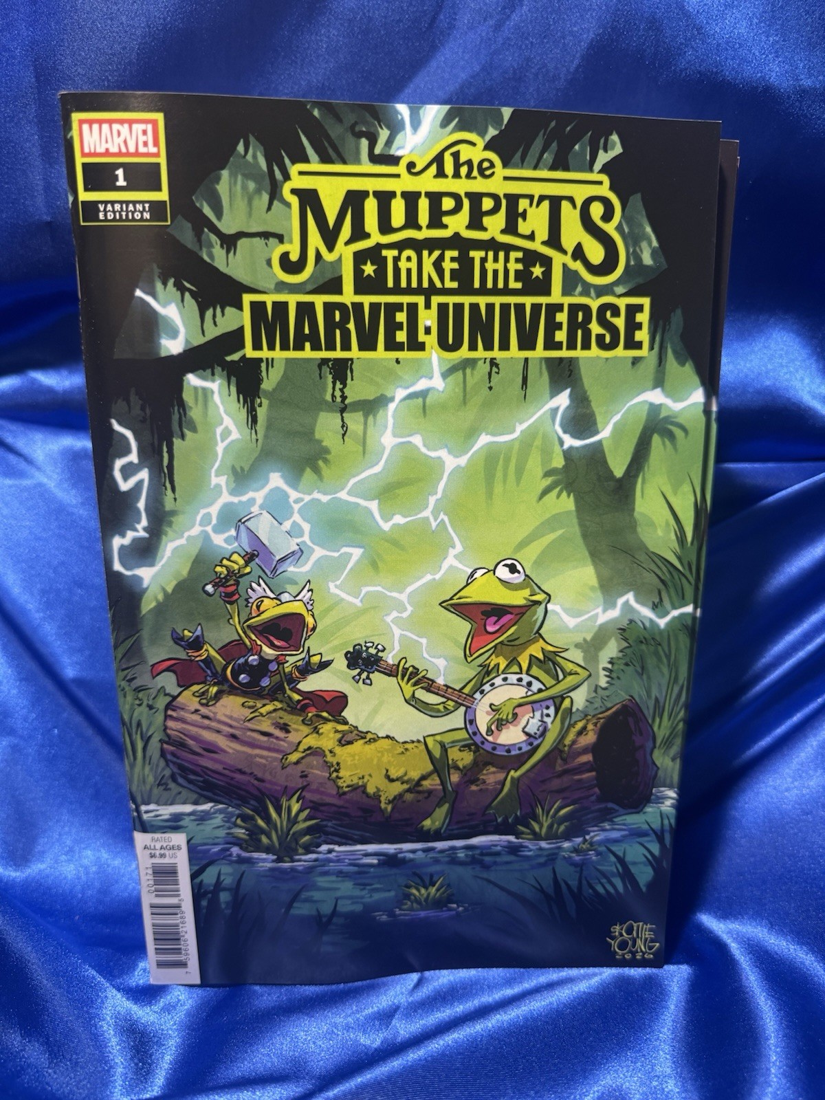 New - Marvel Muppets Take the Marvel Universe #1 Variant Cover - Skottie Young