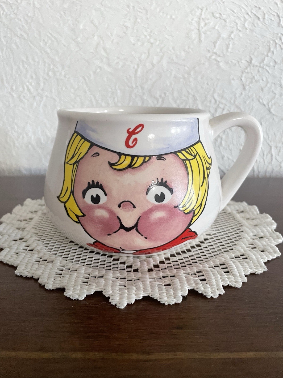 Vintage 1998 Campbell's Soup Kid Ceramic Mug