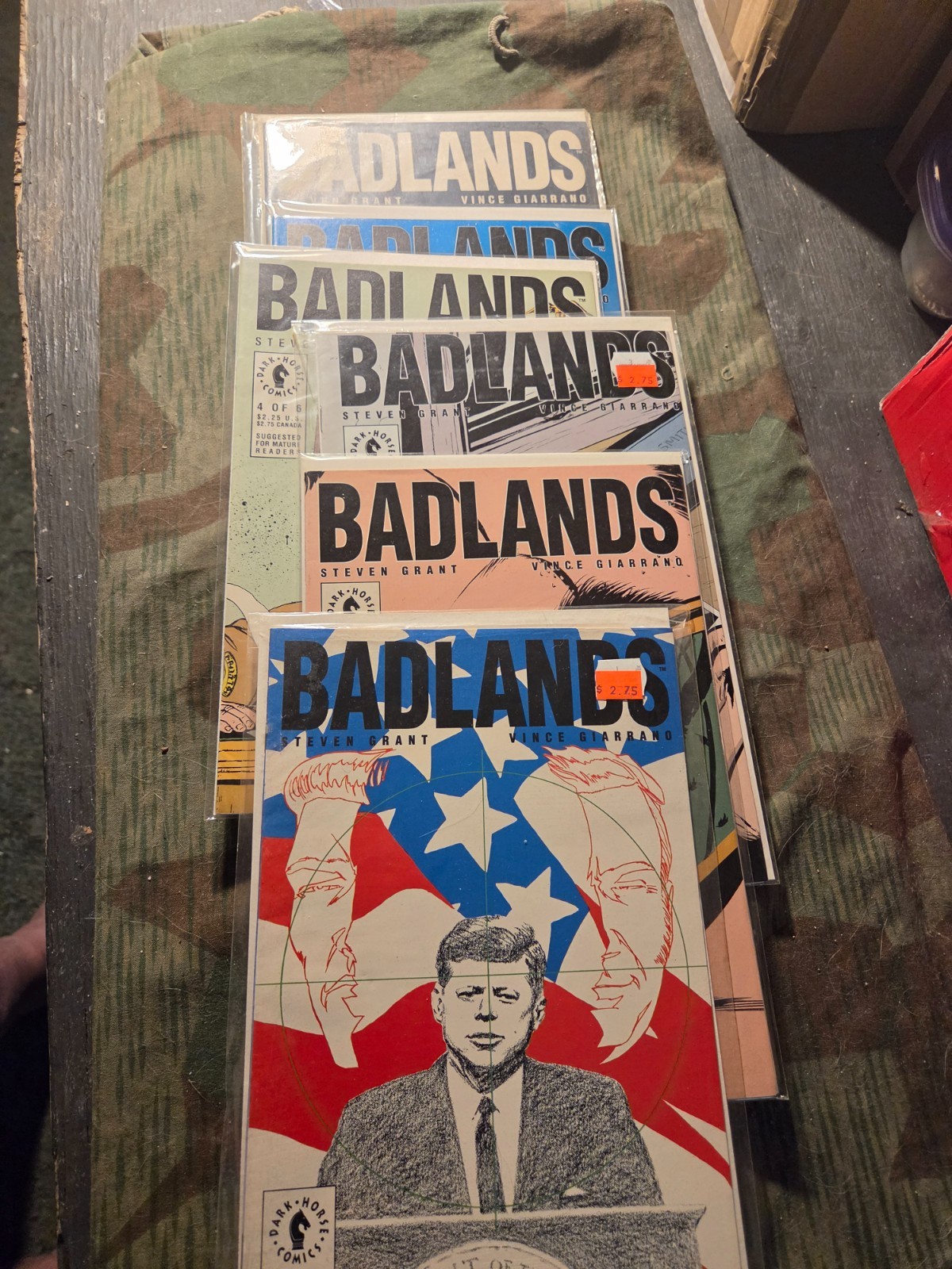 Bad lands / Dark Horse comics / 6 issues / excellent condition