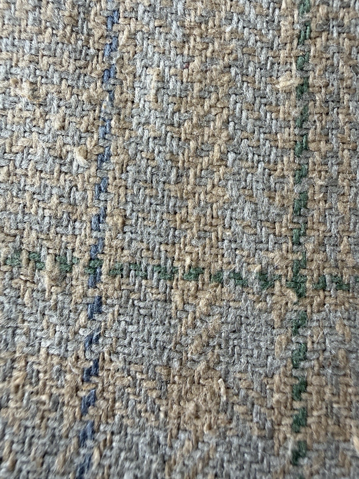 Vintage Wool silk blend noil Fabric 62 Vintage Wool silk blend noil Fabric 62