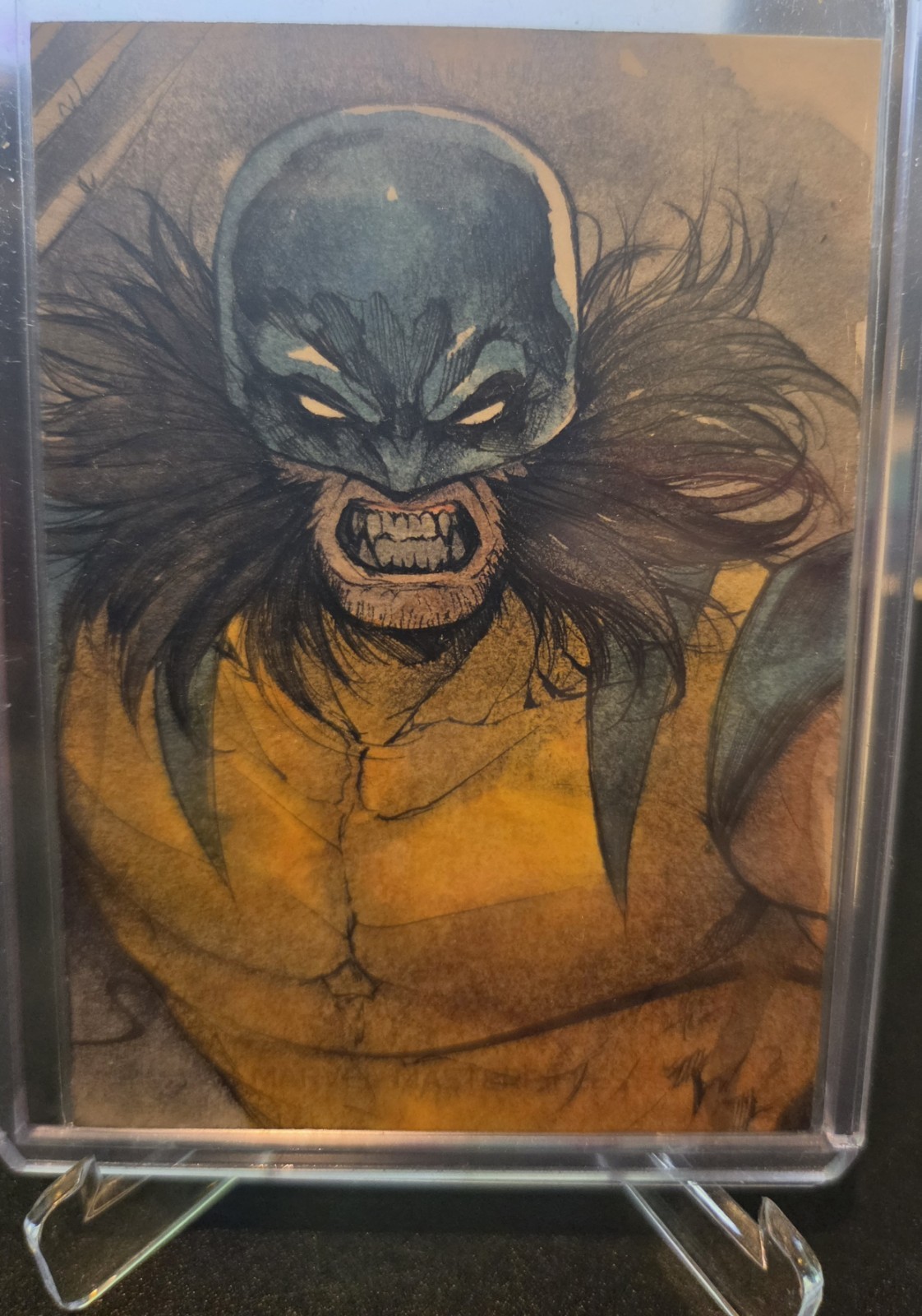 2022 Upper Deck Marvel Masterpieces Wolverine 1/1 Sketch Card Lydi Li 2022 Upper Deck Marvel Masterpieces Wolverine 1/1 Sketch Card Lydi Li
