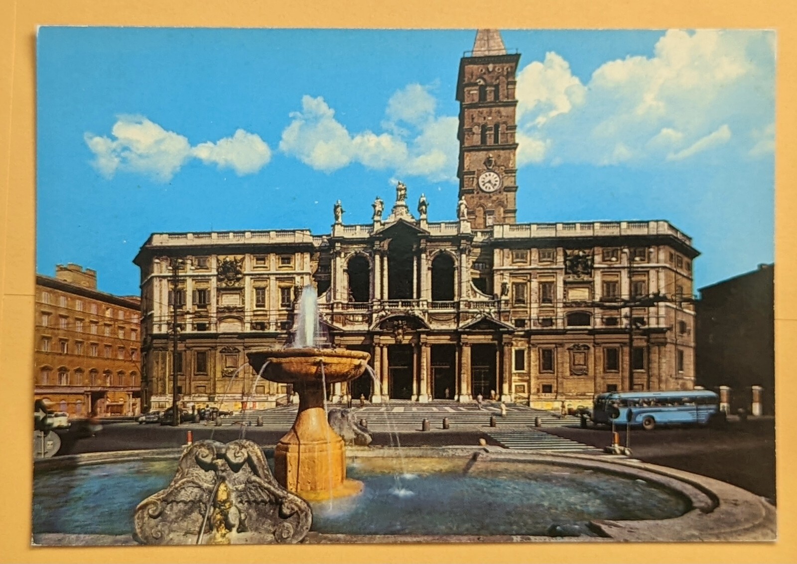 Postcard ITA. Basilica S. Maria Maggiore. Rome. Italy Postcard ITA. Basilica S. Maria Maggiore. Rome. Italy
