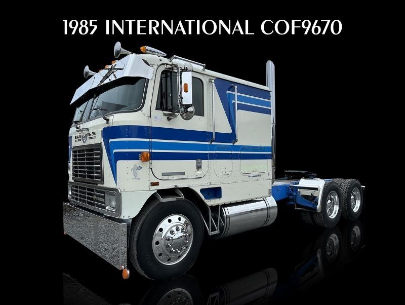 1985 International Trucks Model COF9670 NEW Metal Sign: 12x16\ 1985 International Trucks Model COF9670 NEW Metal Sign: 12x16\