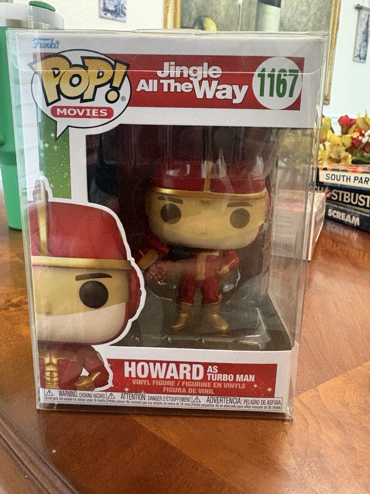 Funko Pop Movies Jingle All the Way #1167 Howard as Turbo Man Vinyl Figure