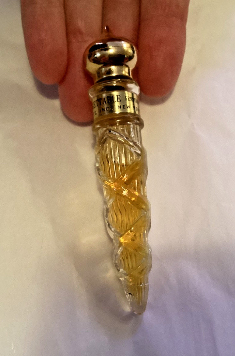 Vintage AVON Icicle Unforgettable Perfume Collectible Bottle Full