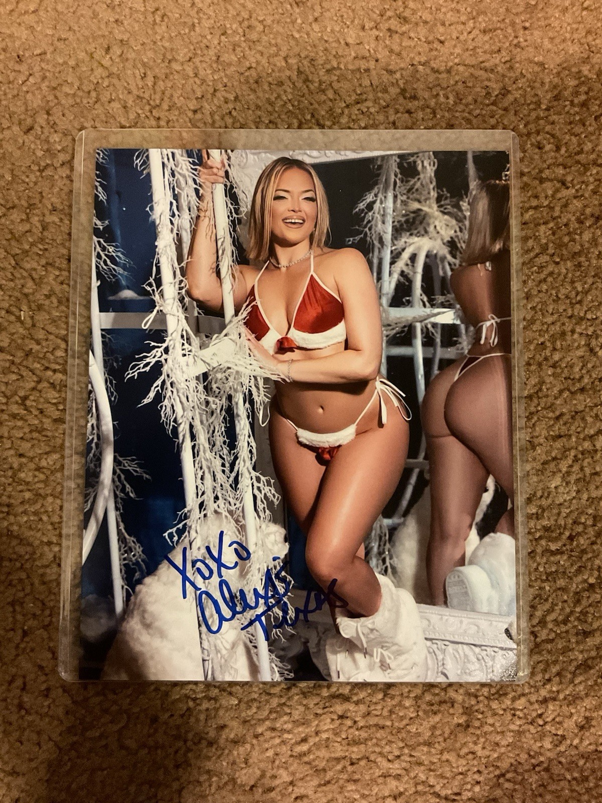 Adult Model Alexis Texas 8x10 Signed Photo Hot Actress