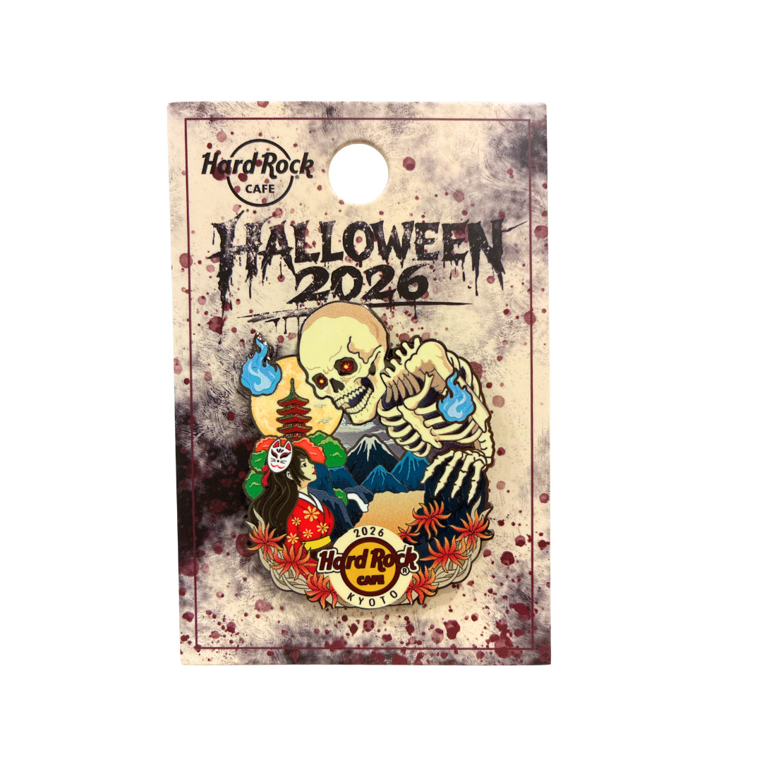 HRC Hard Rock Cafe KYOTO Halloween 2026 Skeleton Zombie Pin Limited HRC Hard Rock Cafe KYOTO Halloween 2026 Skeleton Zombie Pin Limited