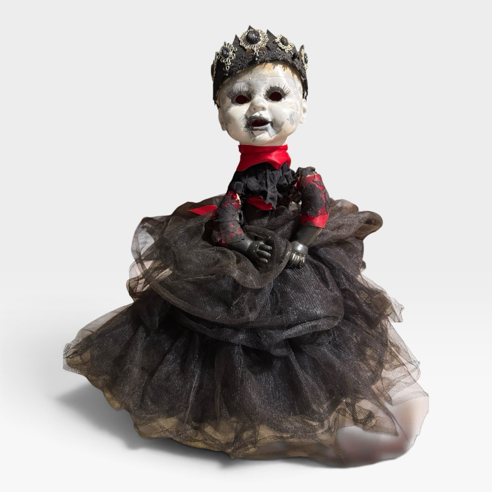 OOAK Creepy Doll 17 In Tall Handmade Halloween Prop Gore Gothic Spooky Horror