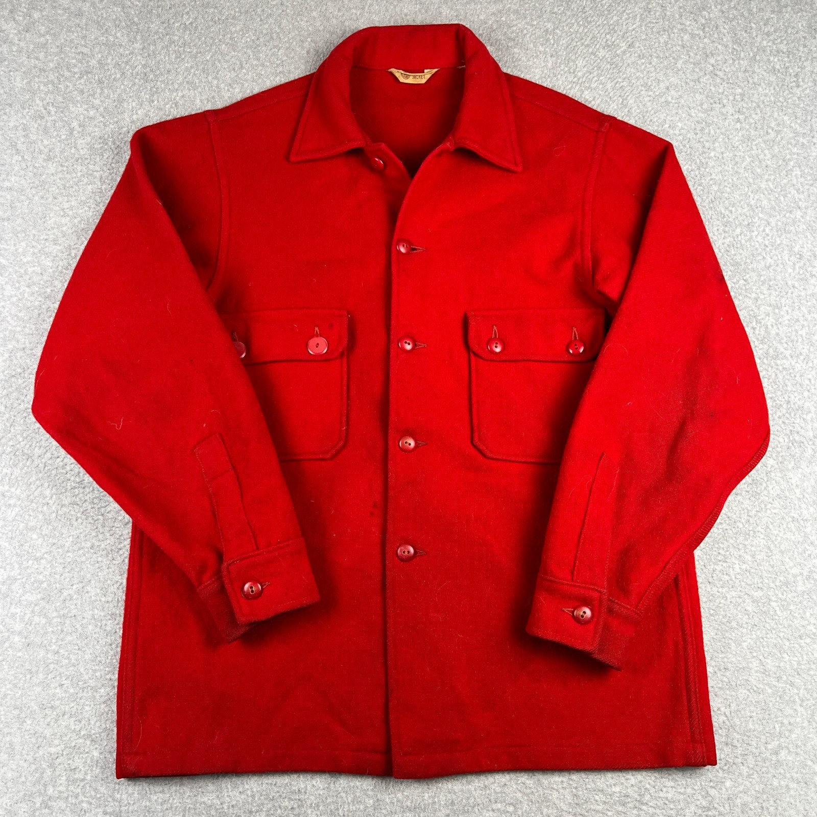 VINTAGE Boy Scouts America Wool Official Jacket Mens 42 BSA Coat READ