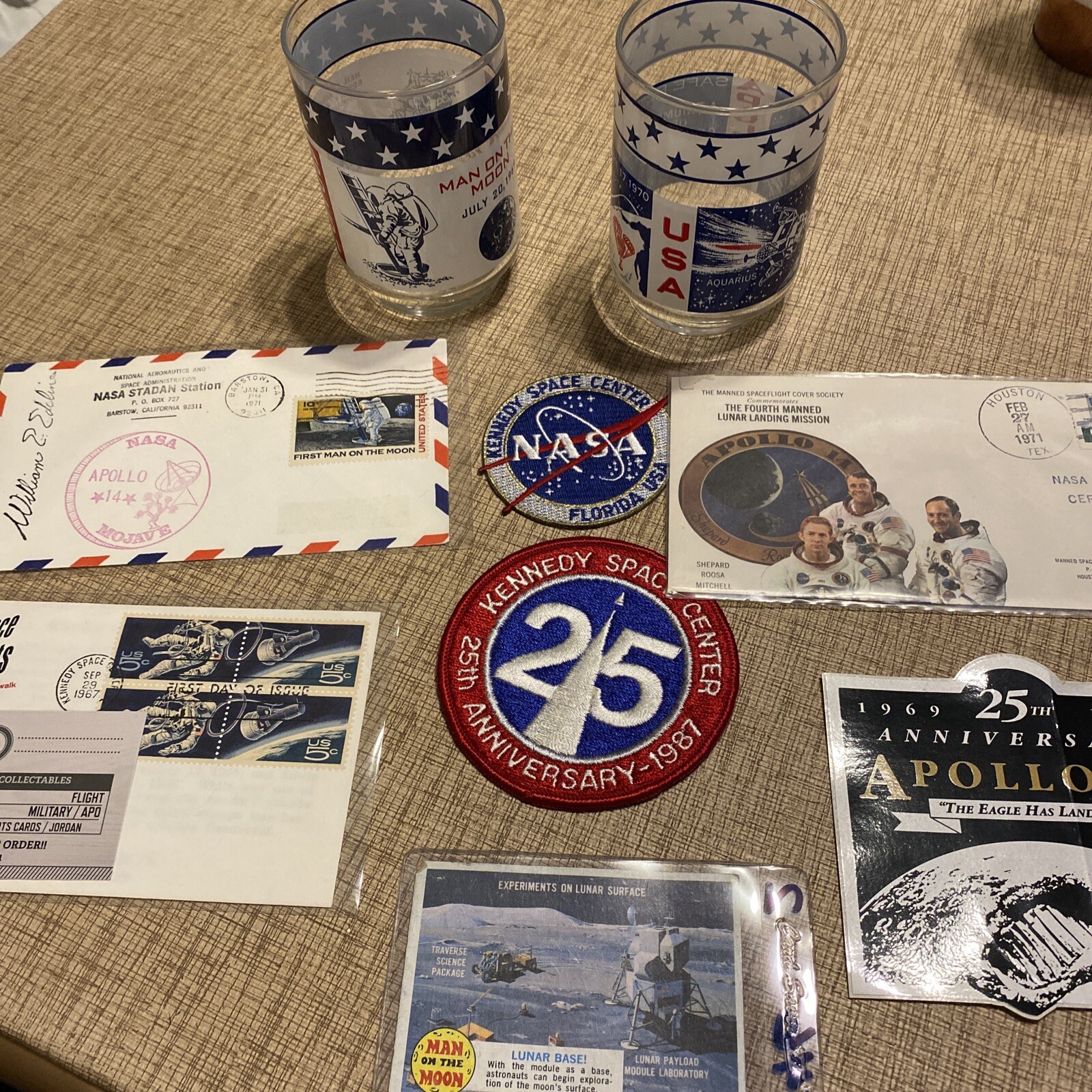 VINTAGE NASA Lot (Apollo 11, Apollo 14)