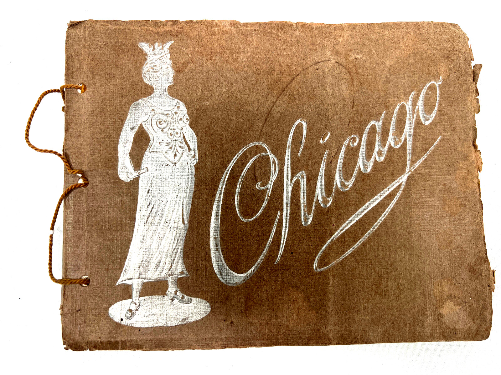 Antique 1908 Souvenir of Chicago Hammon Book Pamphlet Photos RARE Antique 1908 Souvenir of Chicago Hammon Book Pamphlet Photos RARE