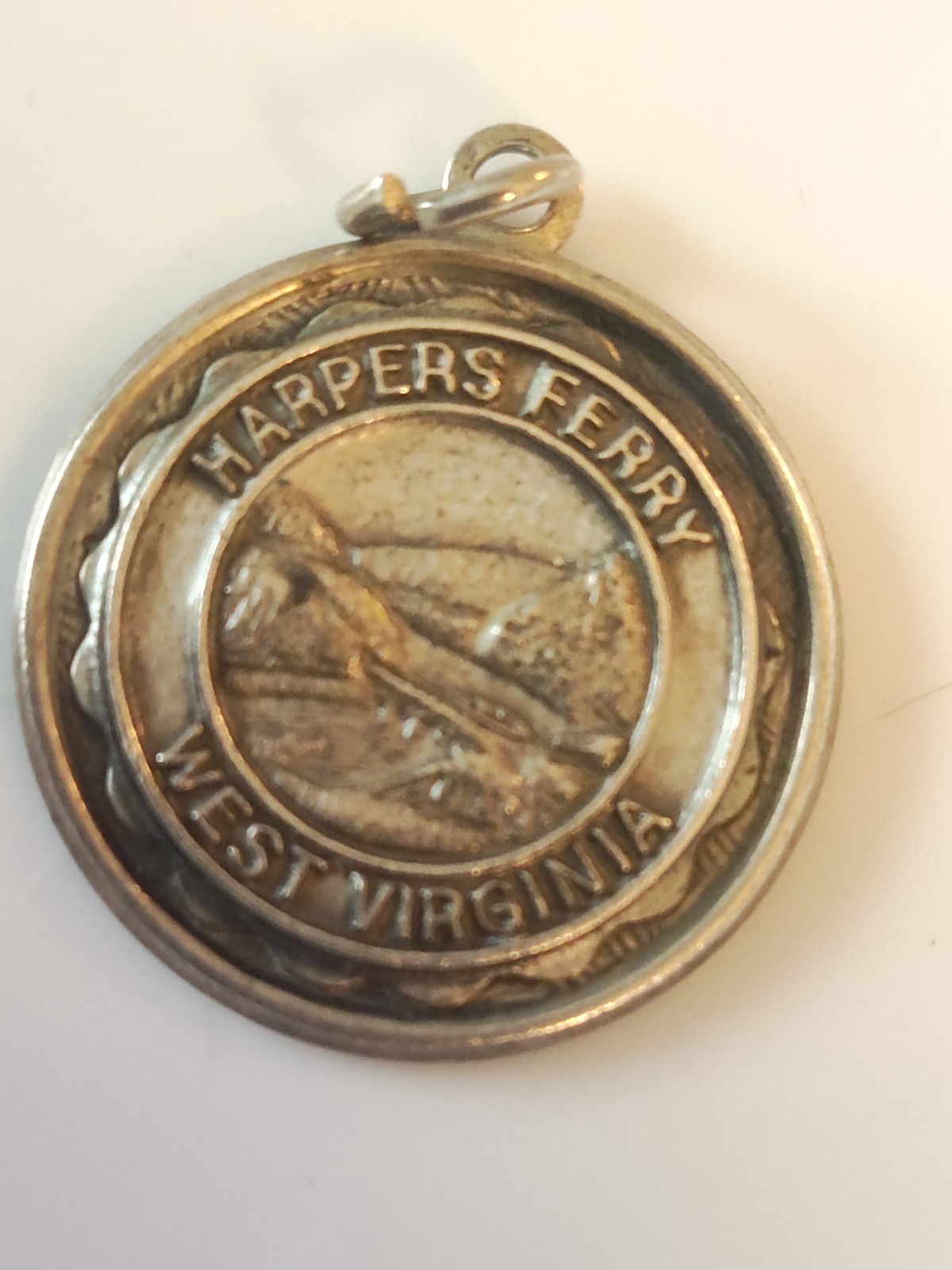 Vintage Harpers Ferry, West Virginia. Pendant 1960 Vintage Harpers Ferry, West Virginia. Pendant 1960