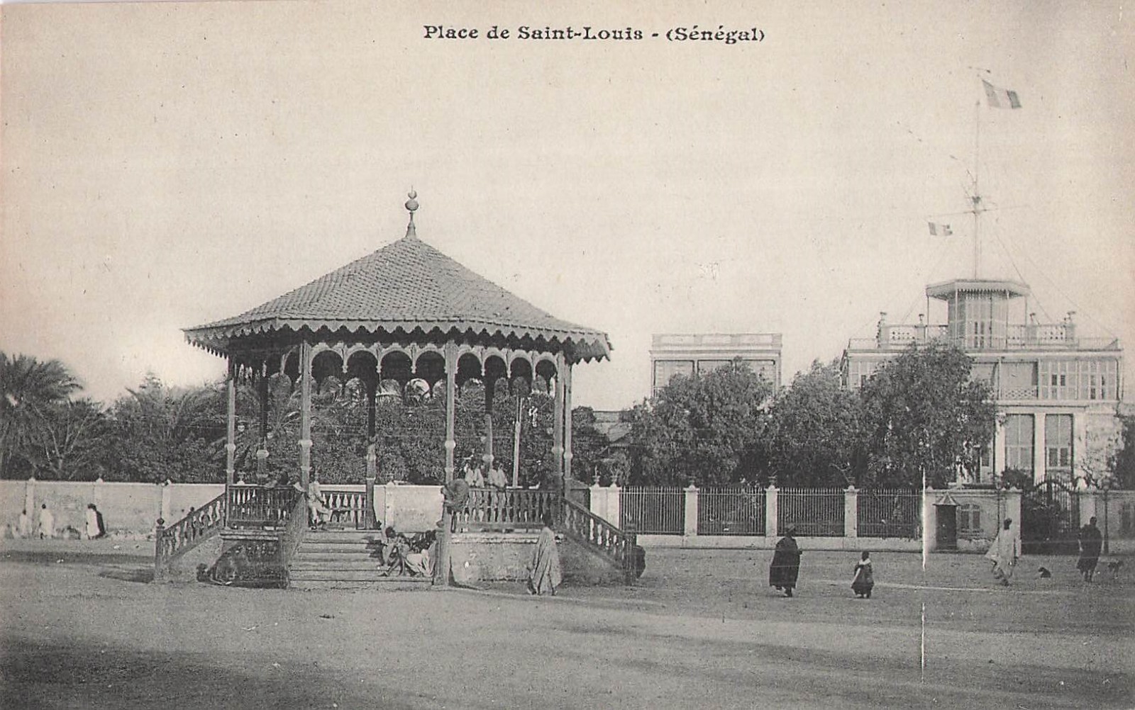 Senegal Saint-Louis the place with the kiosk 103310