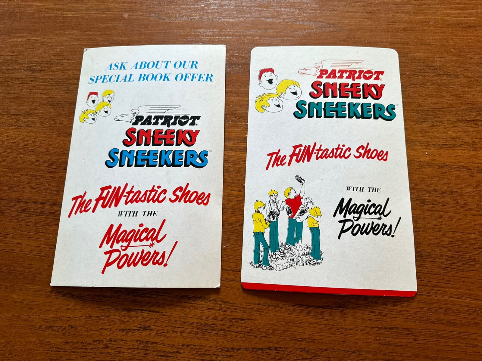 Vintage Red Goose Patriot Sneeky Sneakers Sneekers Stand Up Sign Advert 11” X 7” Vintage Red Goose Patriot Sneeky Sneakers Sneekers Stand Up Sign Advert 11” X 7”