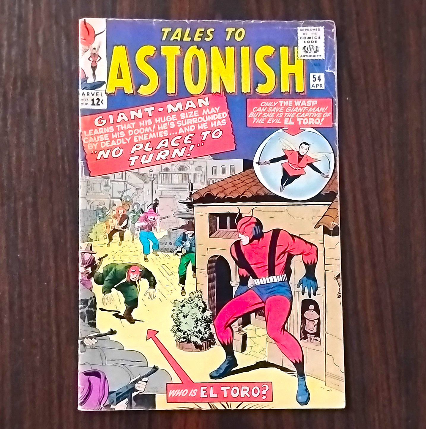 Marvel Silver Age Tales to Astonish #54 April 1964 Giant-Man Wasp VG+ 4.5
