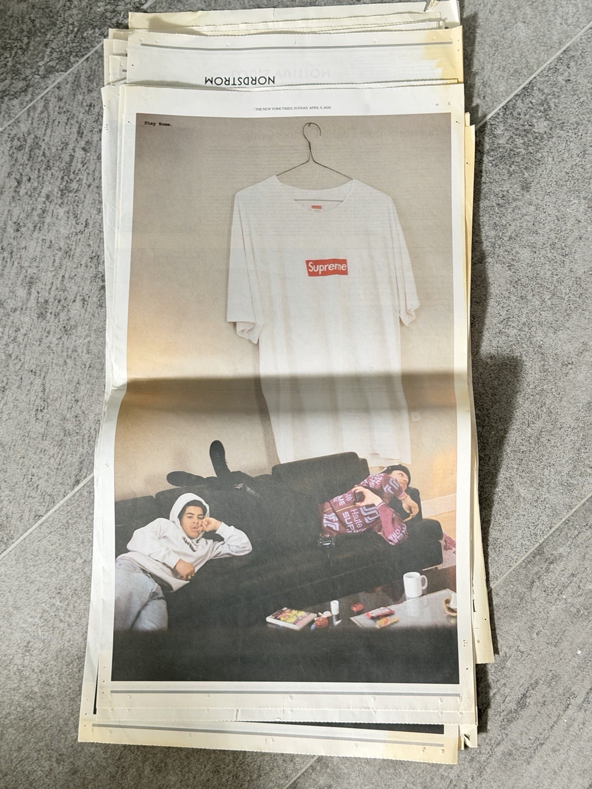 Supreme The New York Times Newspaper Poster (5/5/2020)