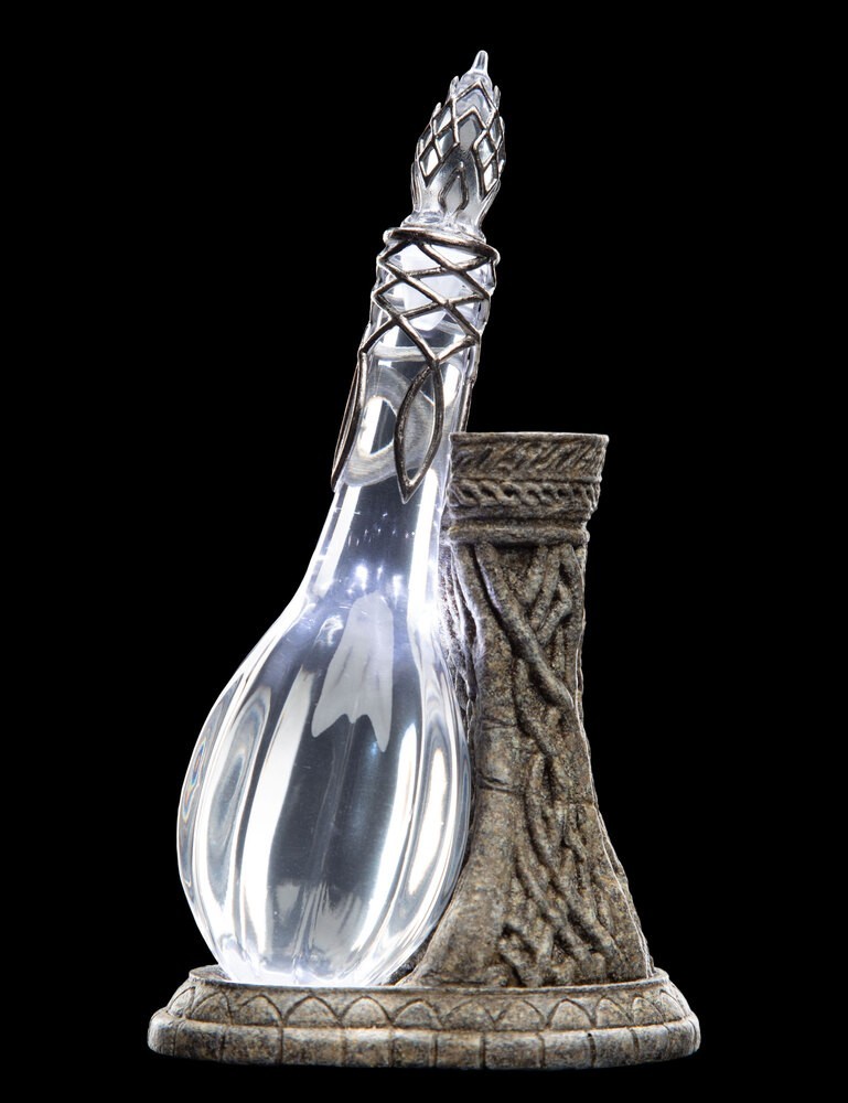 Lord of the Rings Phial of Galadriel with Base LED Lighted 1:1 Scale Replica
