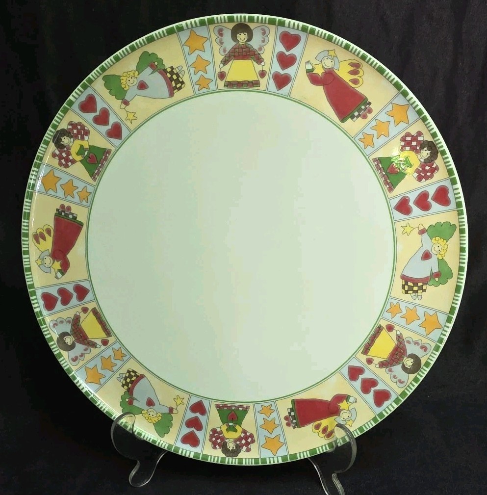 Mikasa Angelica Round Platter 11.5\ Mikasa Angelica Round Platter 11.5\