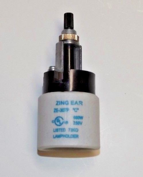 PORCELAIN BOTTOM TURN KNOB LAMP SOCKET E-26 LAMP PART NEW 47651JB PORCELAIN BOTTOM TURN KNOB LAMP SOCKET E-26 LAMP PART NEW 47651JB