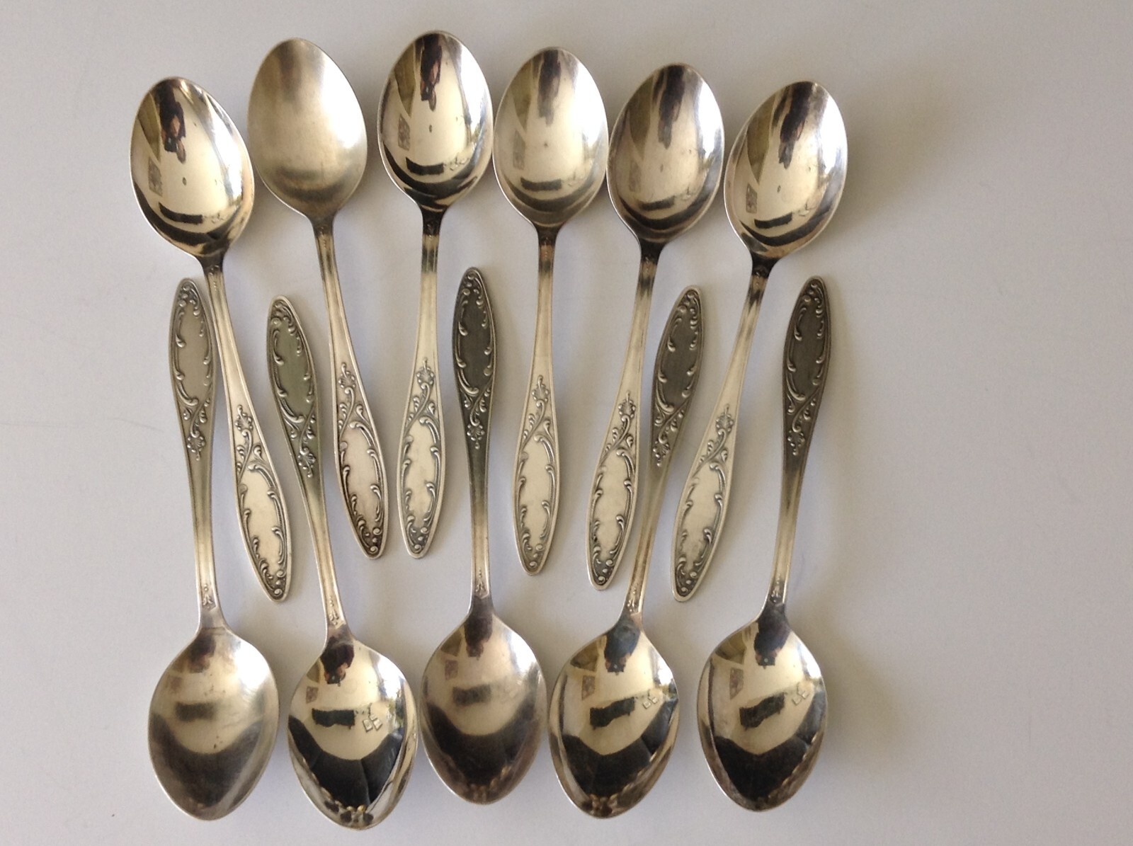Vintage SOUP SPOONS Melchior Made in the 80s USSR - Set of 11 - 7.5 Vintage SOUP SPOONS Melchior Made in the 80s USSR - Set of 11 - 7.5