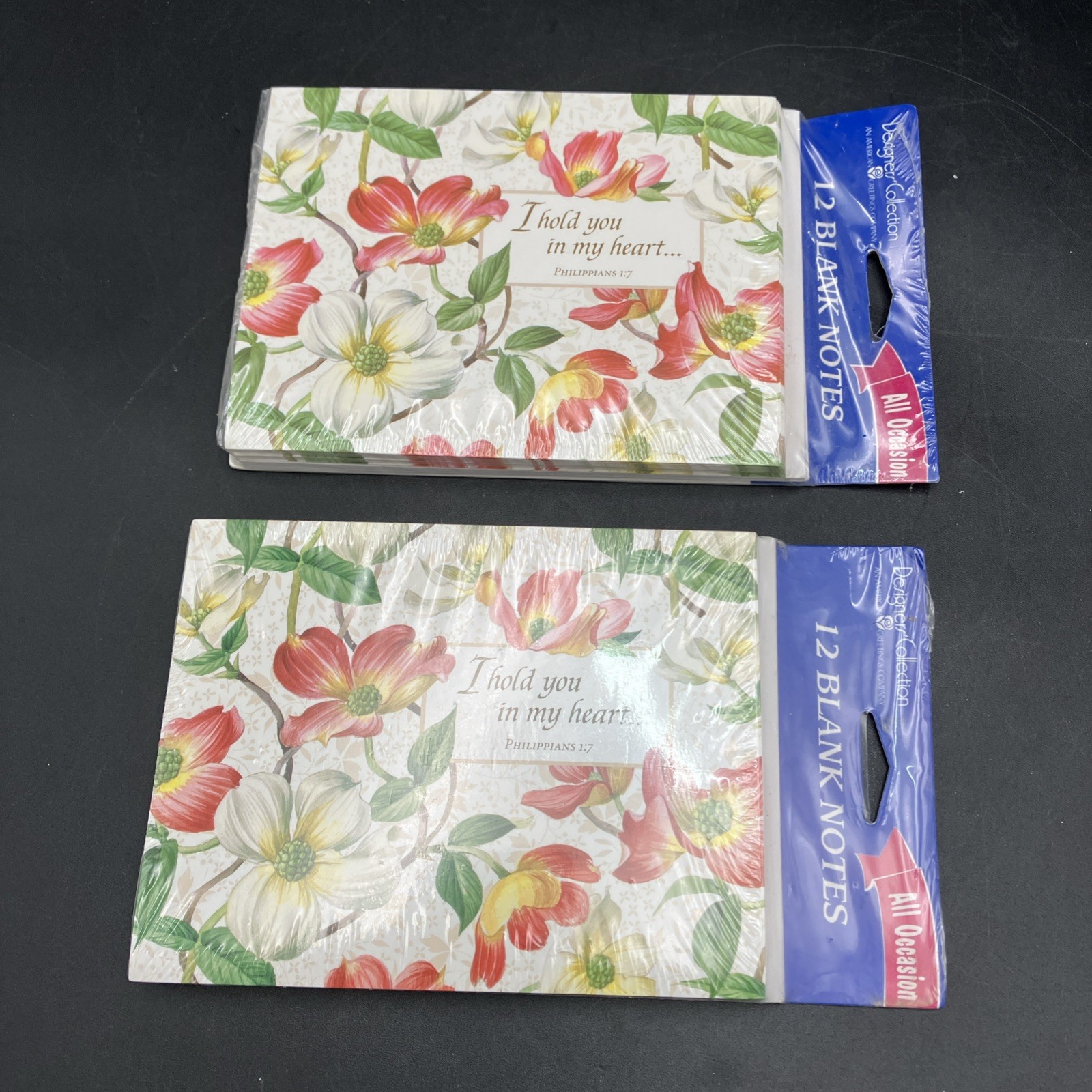 Vtg American Greetings Religious Blank With Envelopes New 2 Packs.  Total 24.