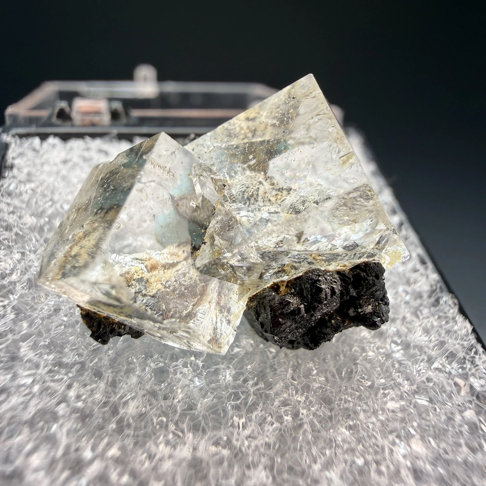 Fluorite, Nikolaevskiy Mine, Dalnegorsk, Primorsky Krai, Russia Fluorite, Nikolaevskiy Mine, Dalnegorsk, Primorsky Krai, Russia