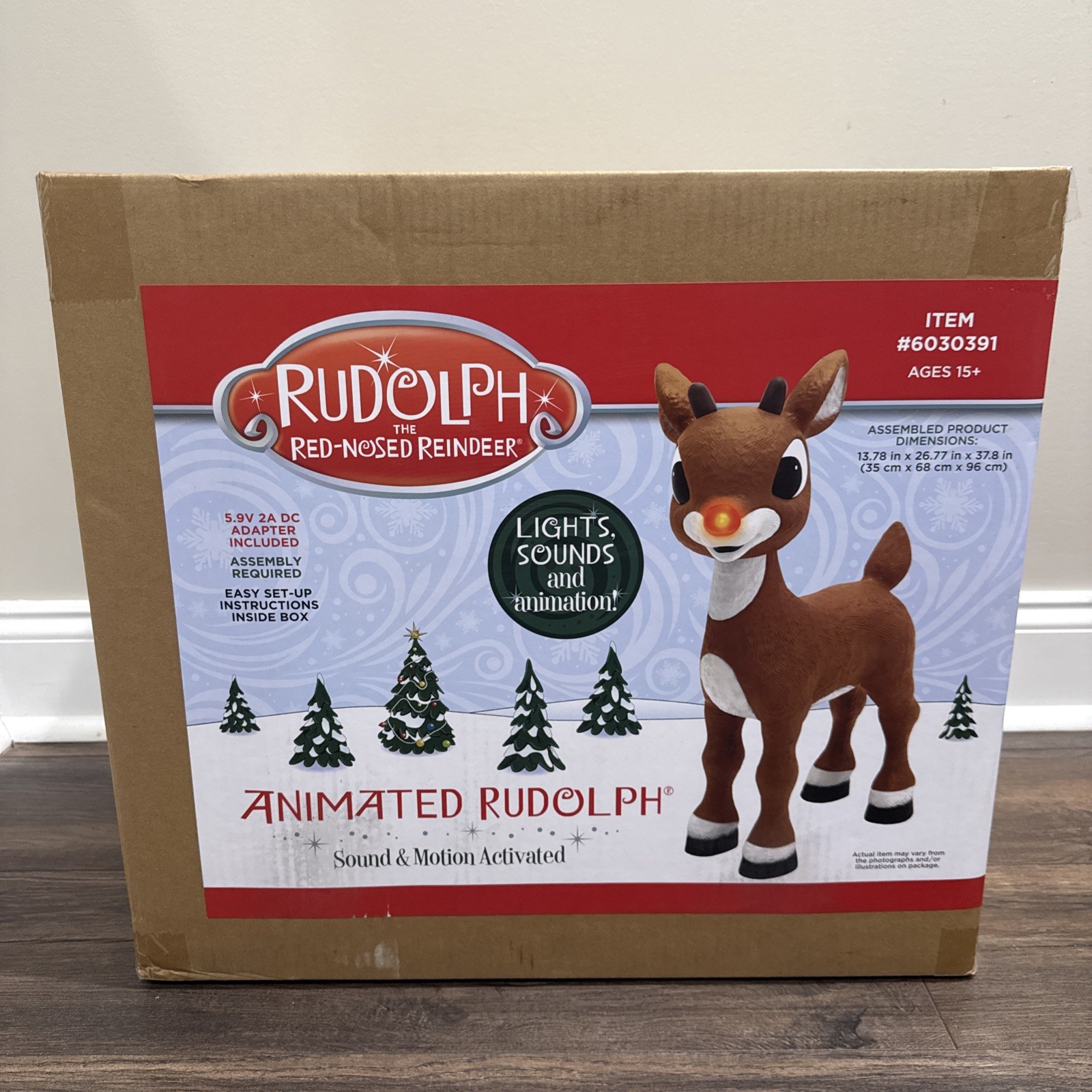 Lowe's Rudolph The Red Nose Reindeer Animatronic Christmas Lowest Price On Ebay